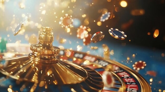 Crazy Time wheel with numbered segments and bonus feature highlights